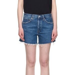 AGOLDE Denim Blue Women's Shorts